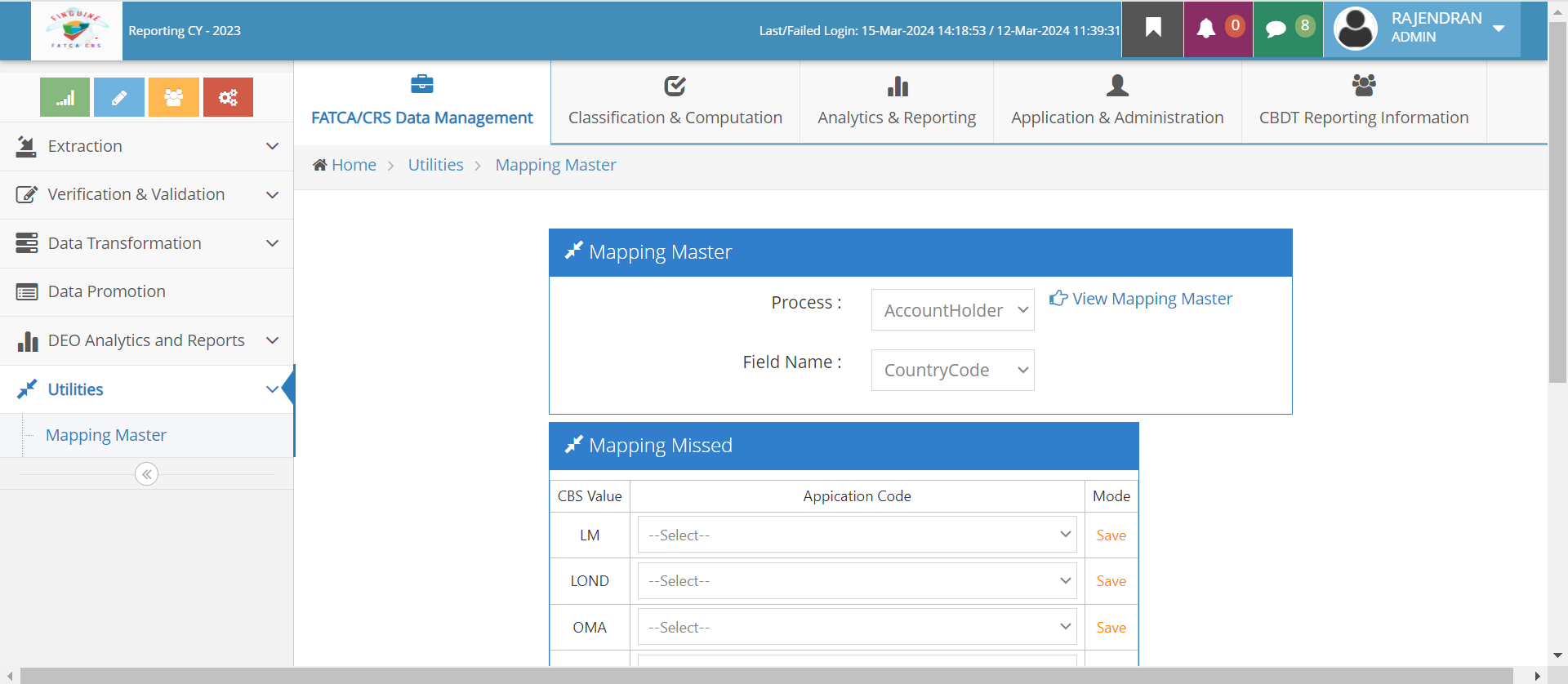 Data-Mapping